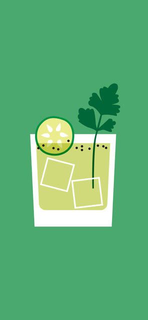 An animation of the Tierra Madre cocktail
